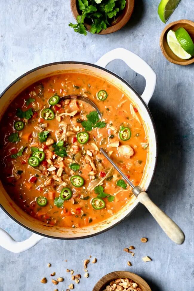 Peanut Chicken Soup