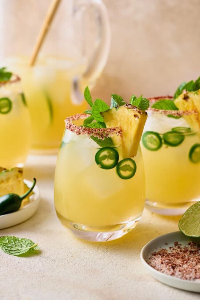 Pineapple Jalapeno Margarita