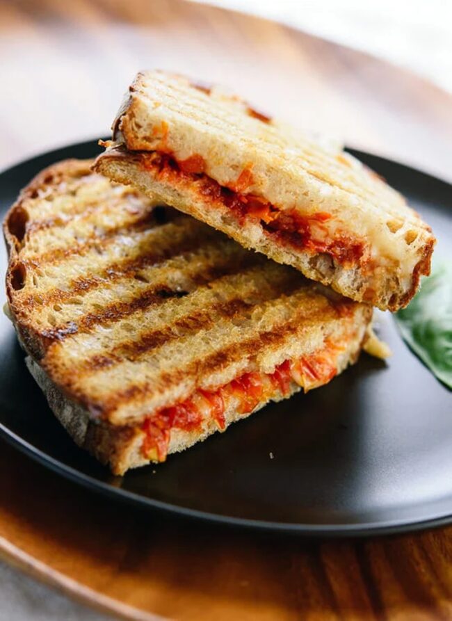 Grilled Cheese and Tomato Panini