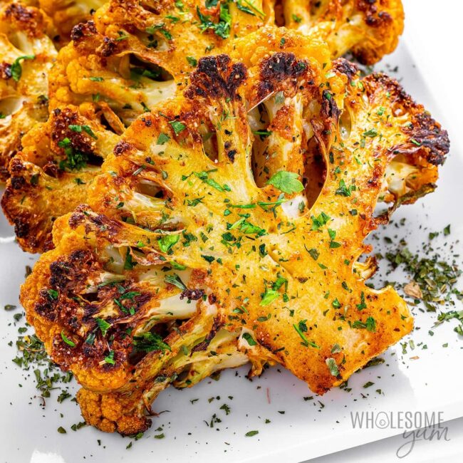 Roasted Cauliflower Steaks