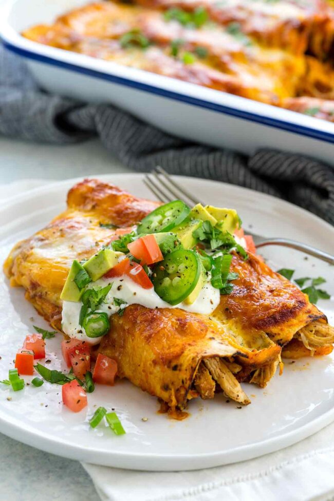 Chicken Enchiladas