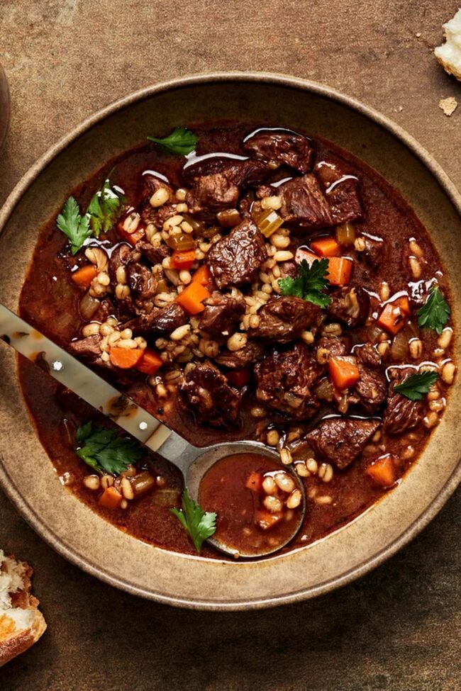 Beef and Barley Soup