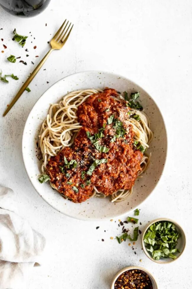 Chicken Bolognese