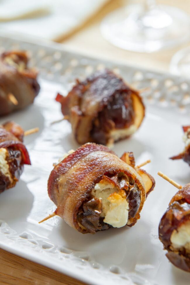 Bacon-Wrapped Dates