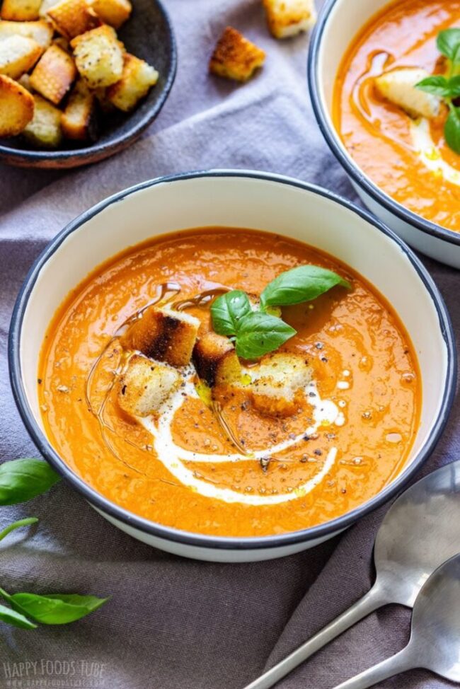 Creamy Tomato Basil Soup