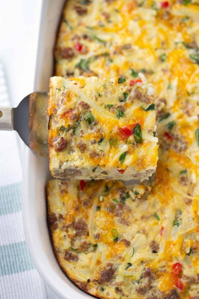 Savory Sausage Breakfast Casserole