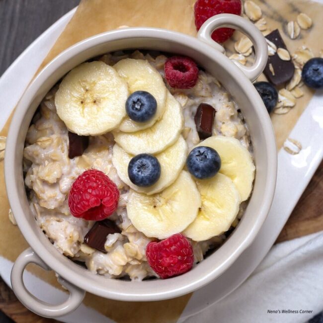 Oatmeal with Fresh Fruit