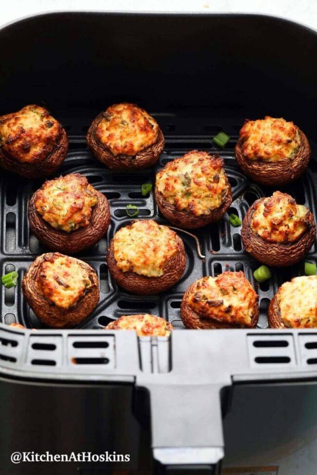 Cheesy Stuffed Mushrooms