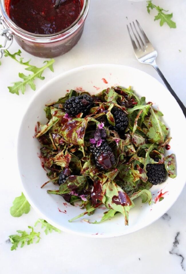 Blackberry Salad with Balsamic Vinaigrette