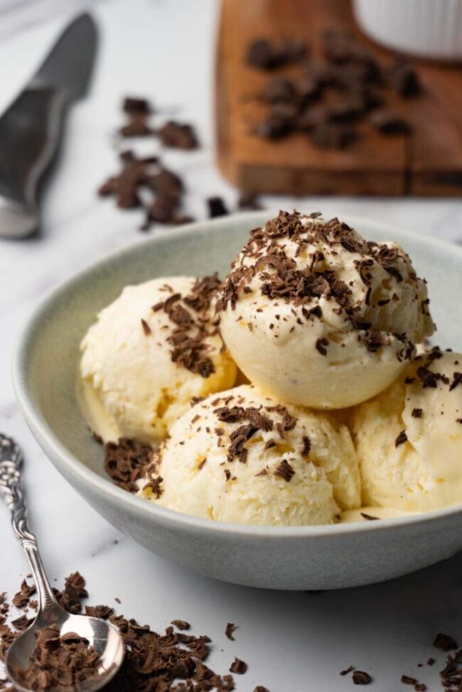 Creamy Vanilla Bean Ice Cream