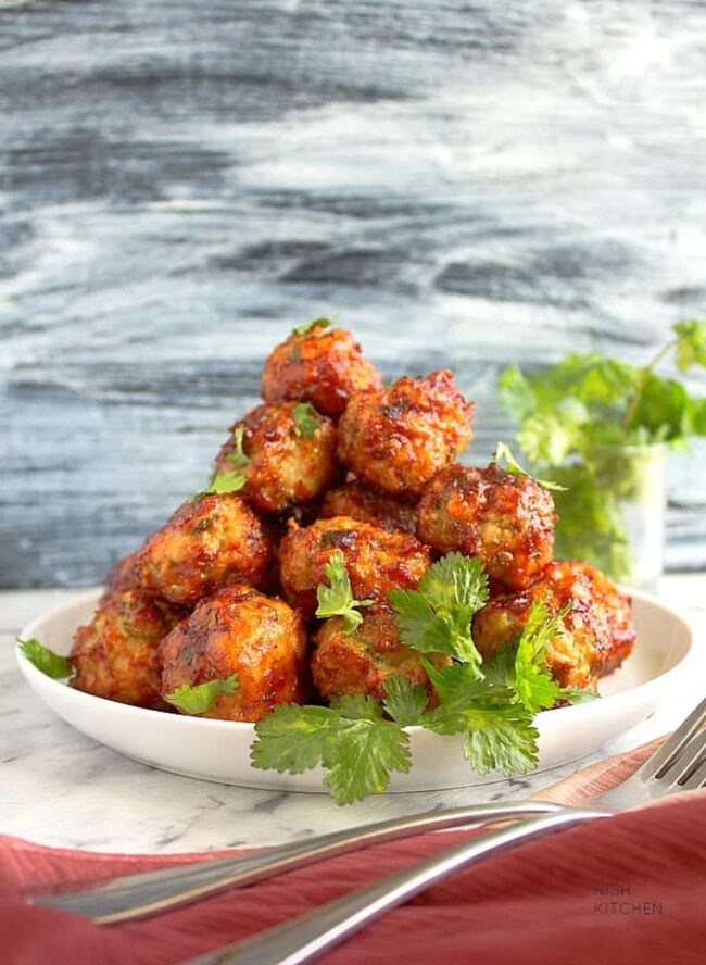 Indian Chicken Meatballs