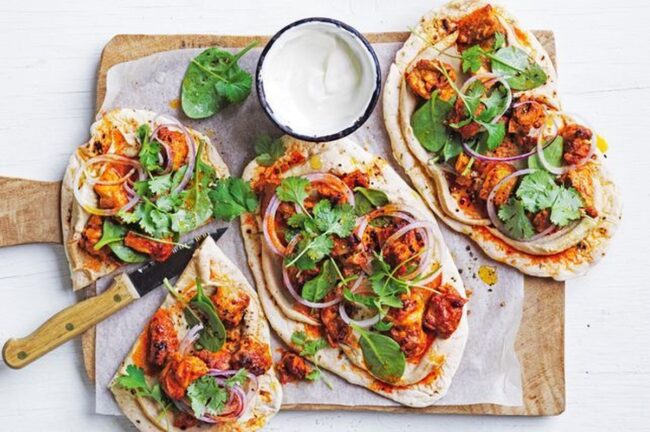 Tandoori Chicken Flatbread