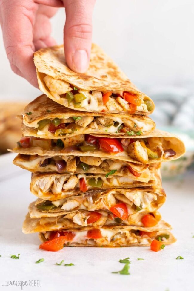 Chicken Quesadillas