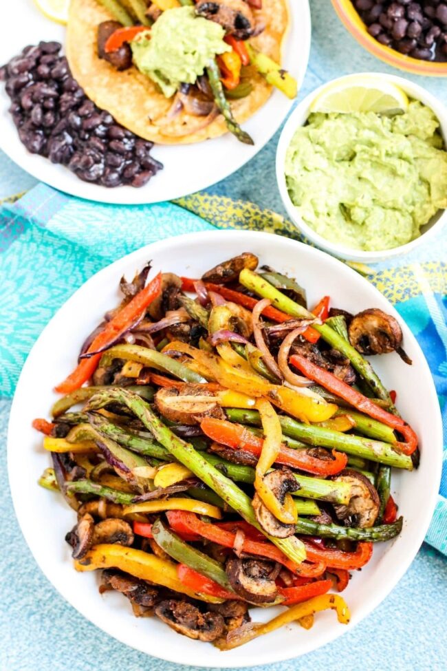 Sheet Pan Veggie Fajitas