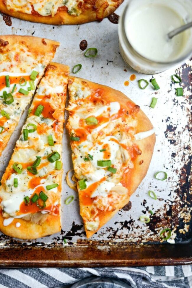 Buffalo Chicken Flatbread