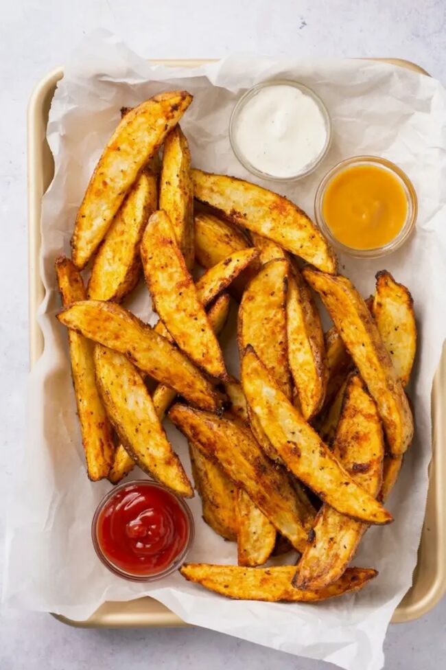 Crispy Potato Wedges