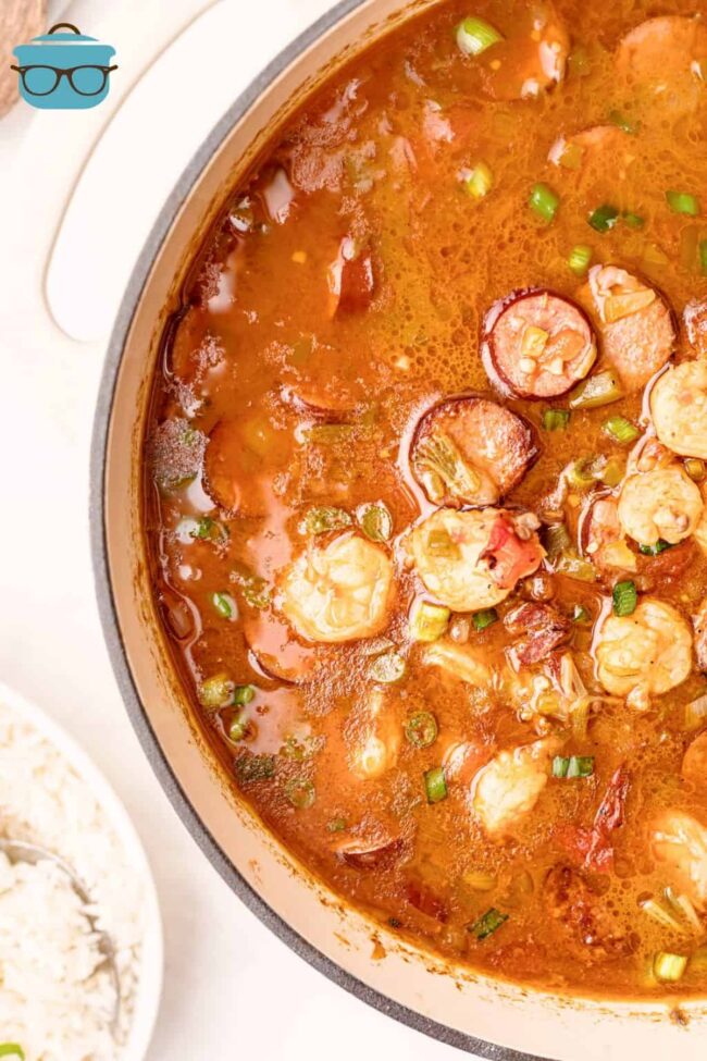 Creole Shrimp Soup Gumbo