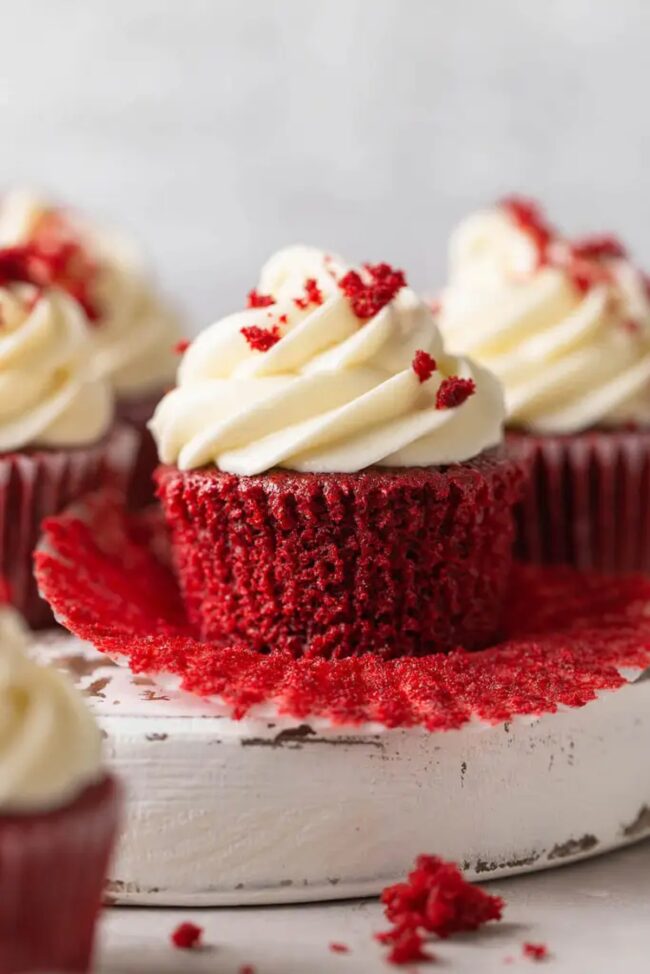 Mini Red Velvet Cupcakes