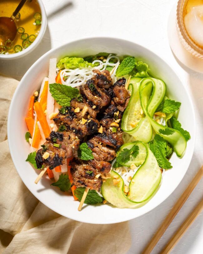 Bun Thit Nuong (Grilled Pork with Vermicelli)