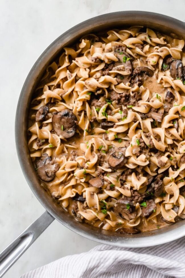 Beef Stroganoff