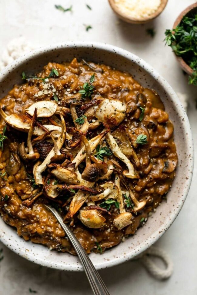 Porcini Mushroom Risotto