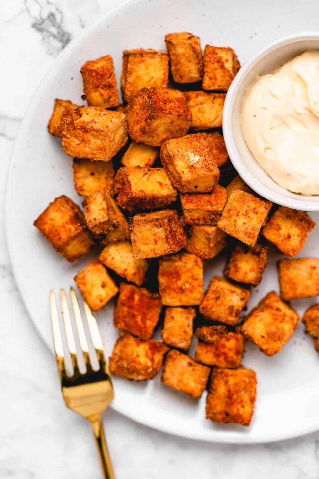 Spiced Tofu Cubes