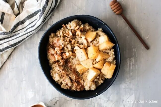 Cinnamon Apple and Walnut Bowl