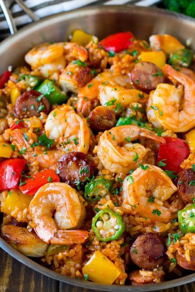 Shrimp and Sausage Jambalaya