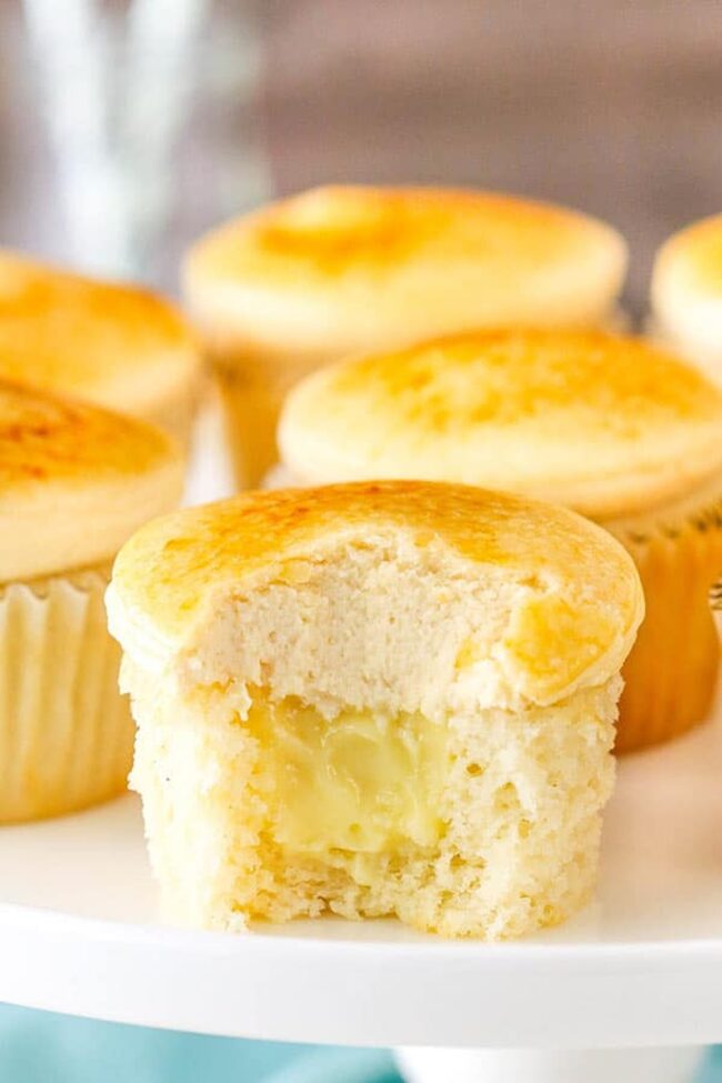 Creme Brulee Cupcakes