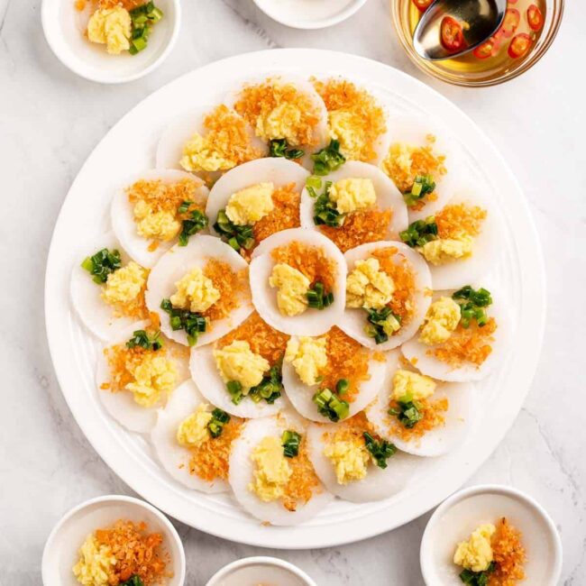 Banh Beo (Steamed Rice Cakes)