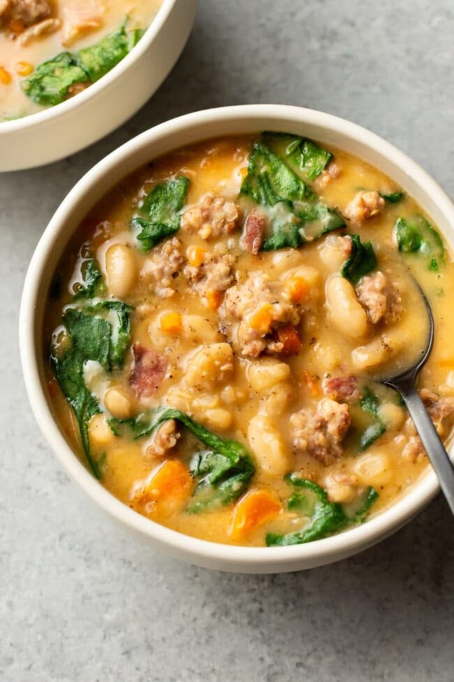 Hearty Sausage and Bean Soup