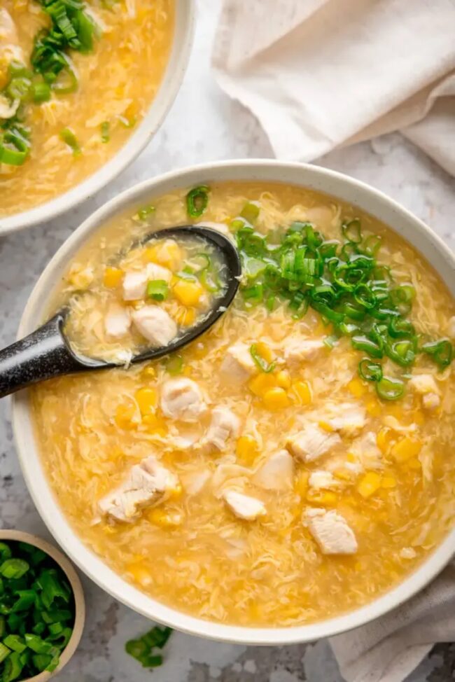 Chinese Chicken Corn Soup