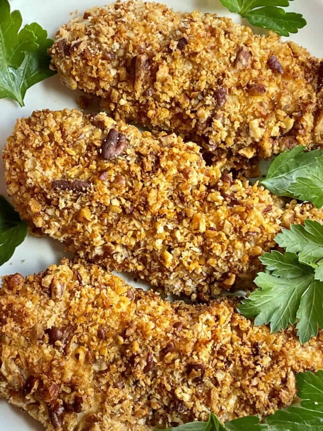 Pecan-Crusted Chicken Tenders