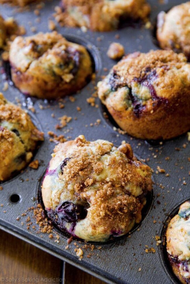 Blueberry Muffin Cupcakes