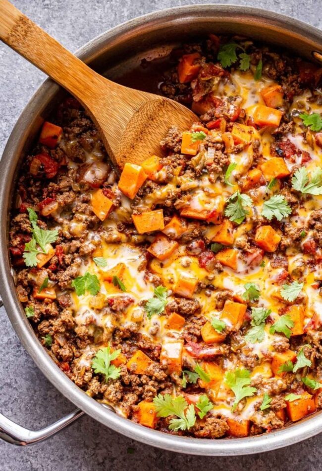 Ground Beef and Potato Skillet