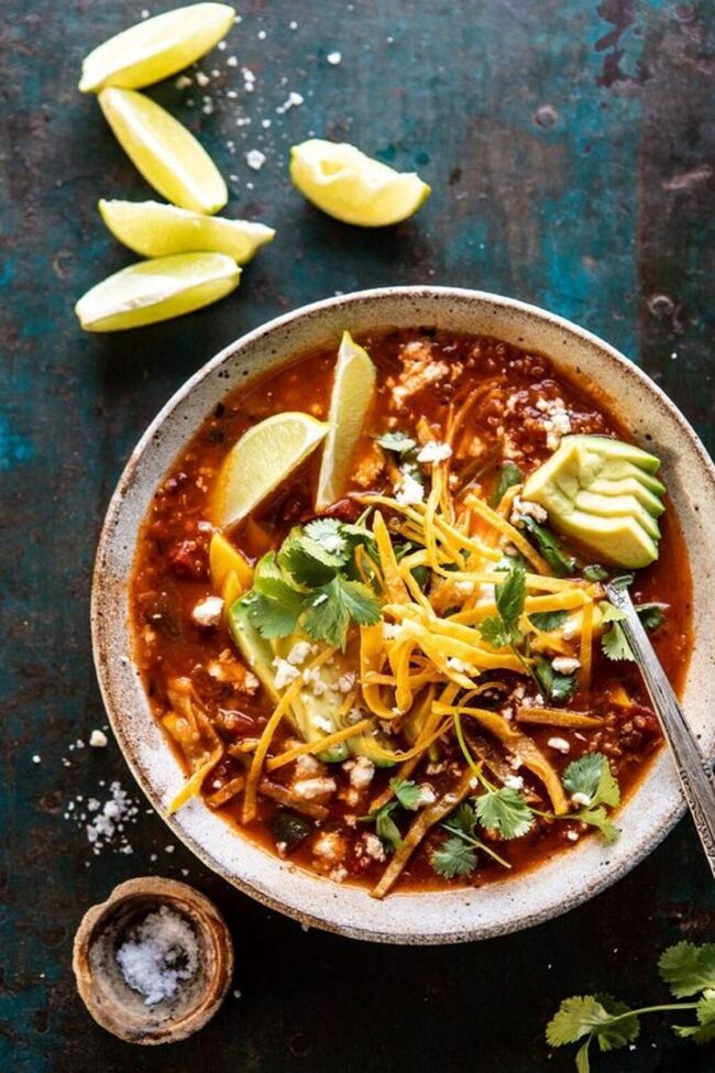 Vegetarian Tortilla Soup