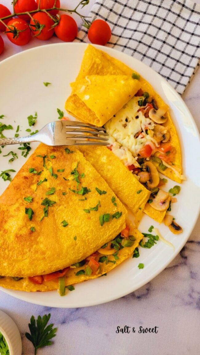 Veggie-Stuffed Omelet