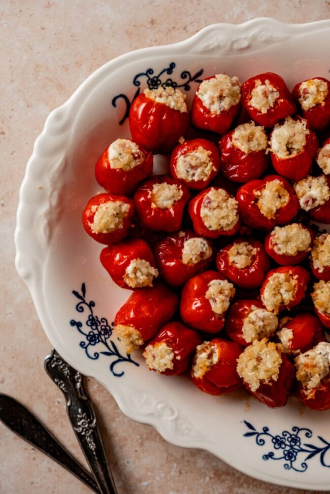 Goat Cheese-Stuffed Peppadews