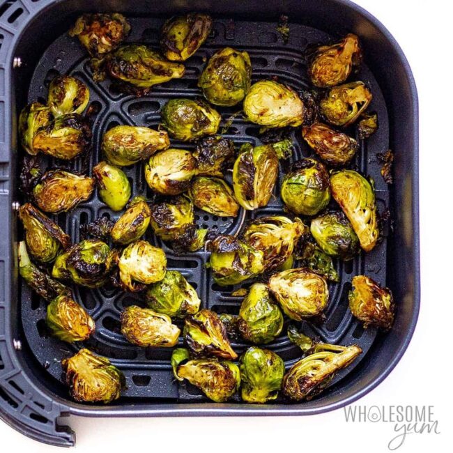 Crispy Air Fryer Brussels Sprouts