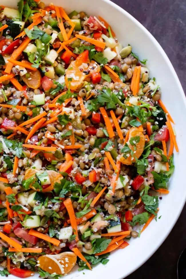 Lentil and Quinoa Salad