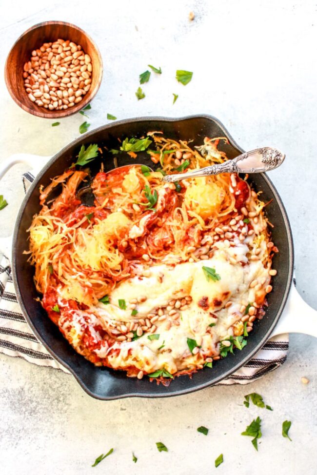 Spaghetti Squash with Marinara