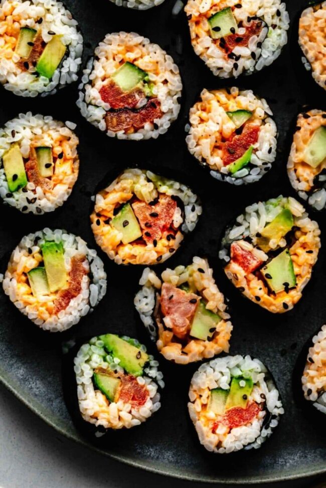 Vegetarian Sushi Bites