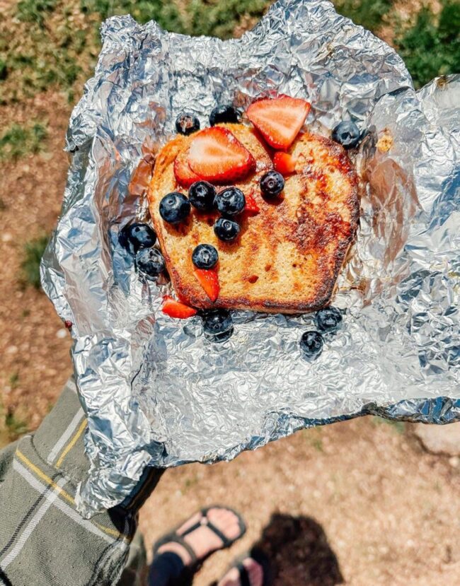 Campfire French Toast