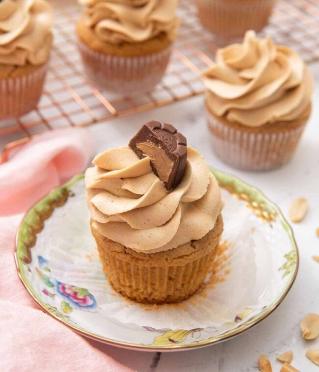 Peanut Butter Cupcakes