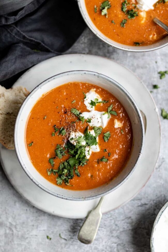 Lentil and Tomato Soup