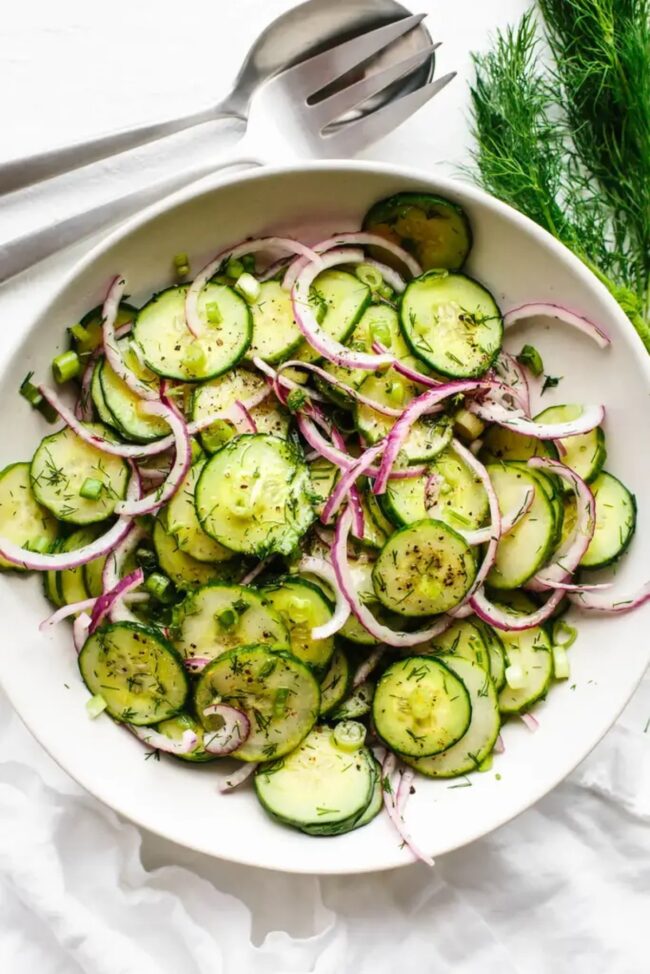 Refreshing Cucumber Salad