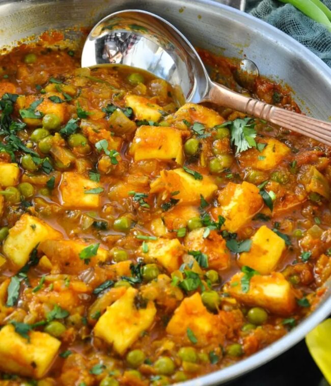 Matar Paneer