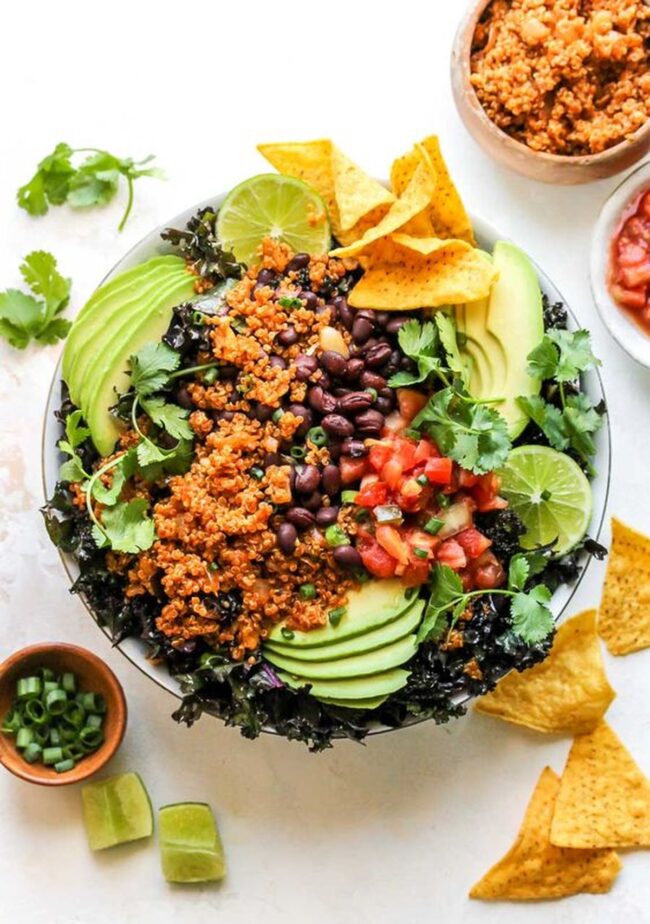 Loaded Quinoa Taco Salad