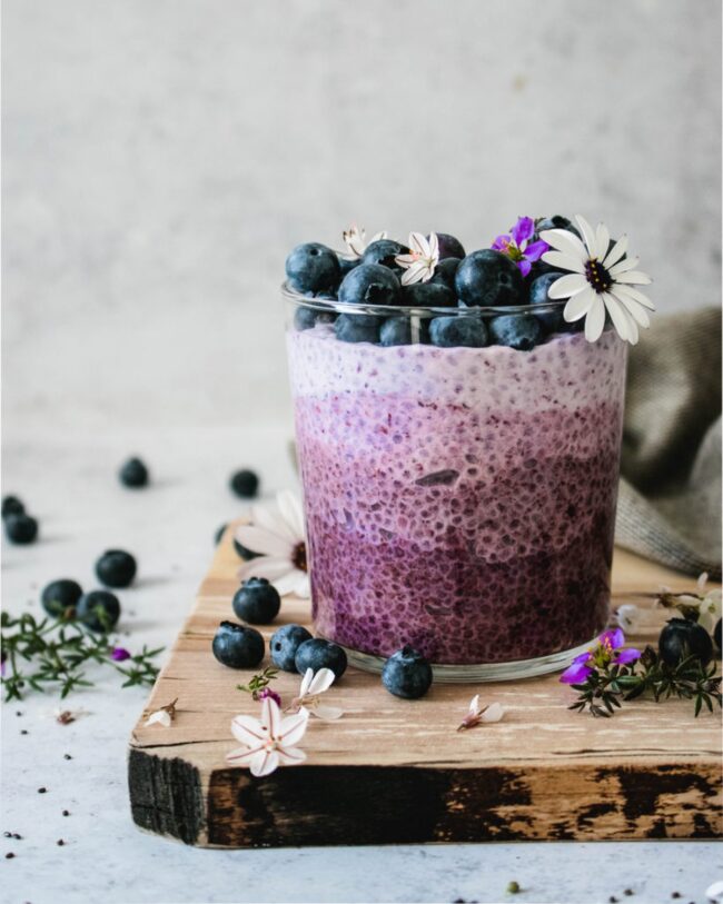 Blueberry Chia Pudding