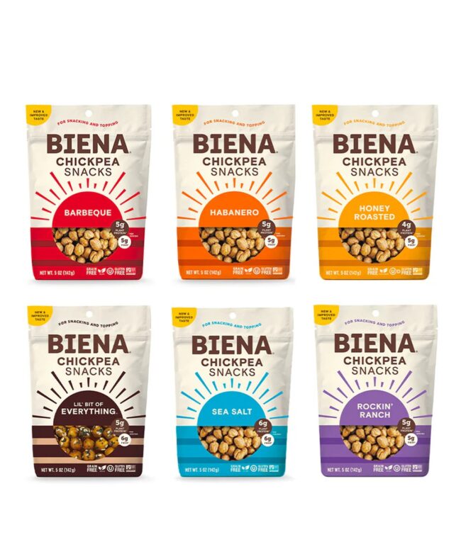 Biena Chickpea Snacks